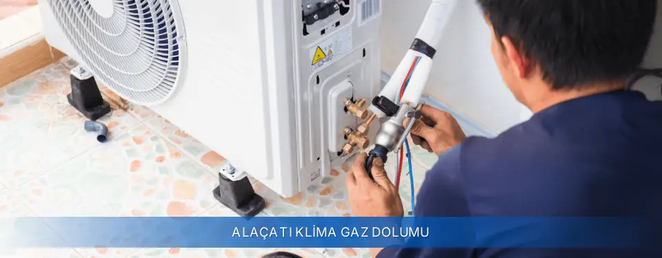 Alaçatı İlçemi Airfel Klima Gaz Dolumu
